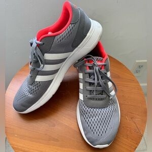 Adidas Men’s Lite Racer Grey Solar Running Shoes, Style F98926, Size 10